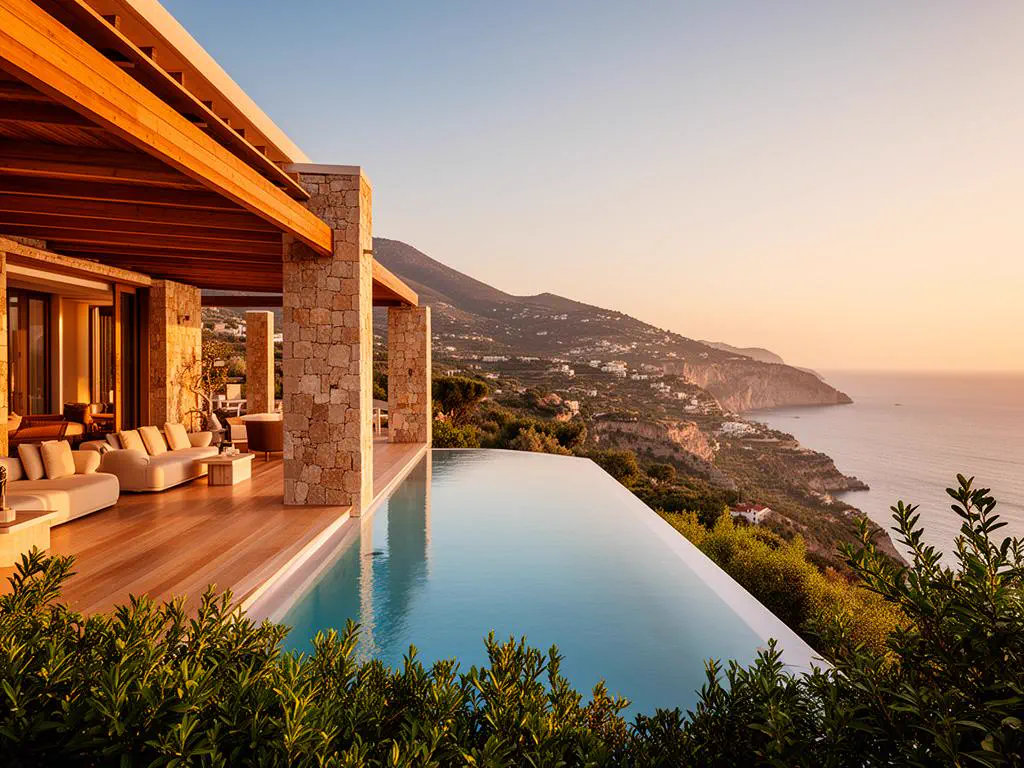 Boutique Hotel mit Infinity-Pool und Meerblick